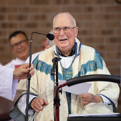 Fr Doug celebrates 60 years as a priest