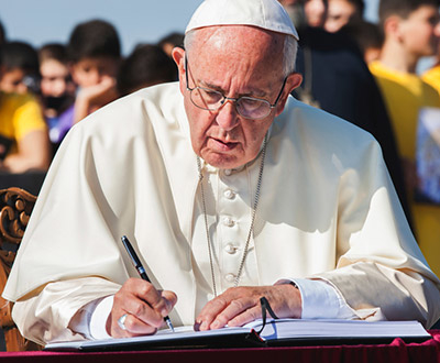 Pope sends blessings to historic Church event