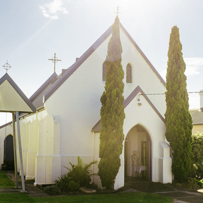 Milton church saved in fire