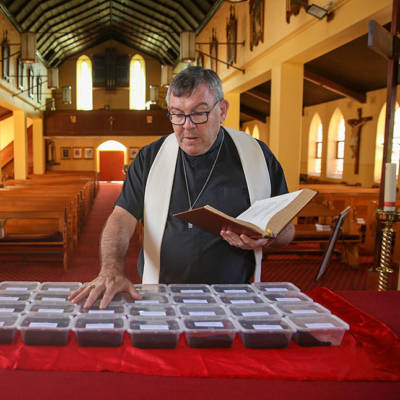 A message from Bishop Brian on the blessing of Ash Wednesday Ashes