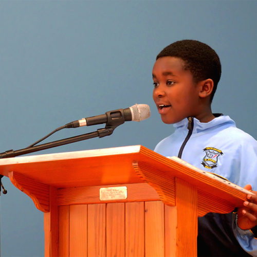 Brian celebrates St Joseph’s Day with the kids at St Joseph’s