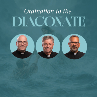 Ordination to the Diaconate of Stuart Lake, John Mortimer & Ryan Suares