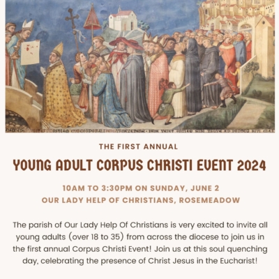 Young Adult Event–Corpus Christi